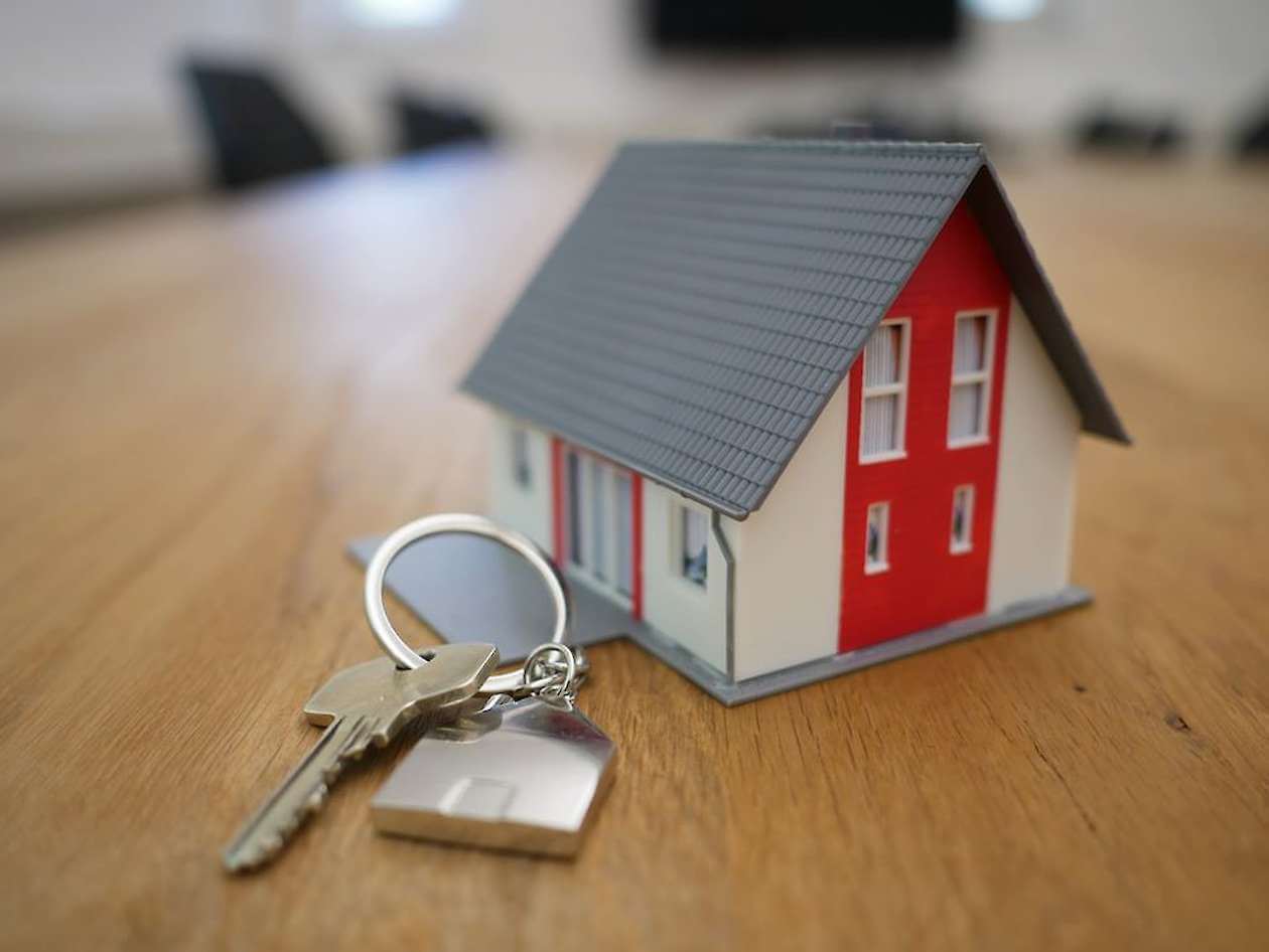 Haus mit Schlüssel